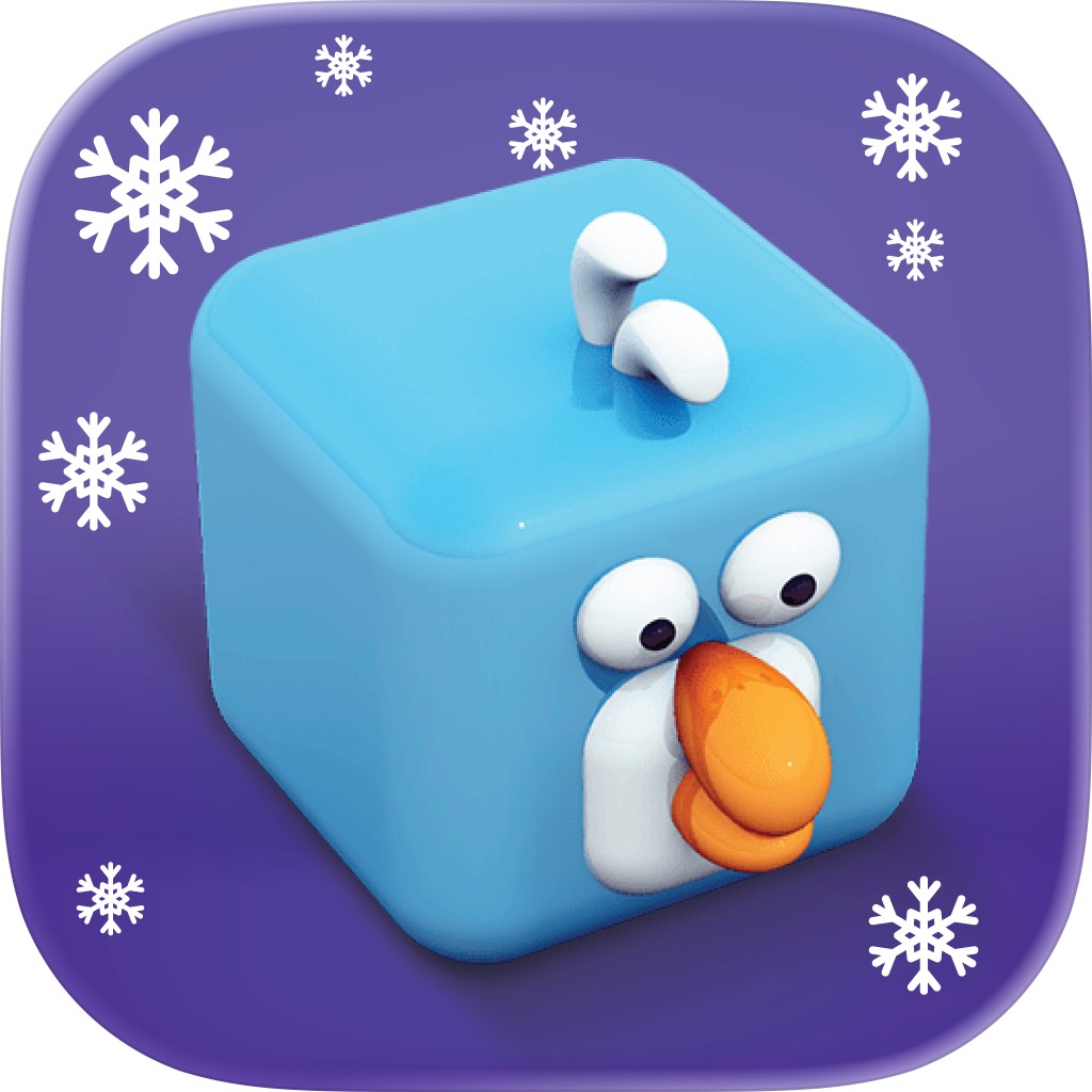 Apple App Store cover for Square Bird Watch - Block Jump