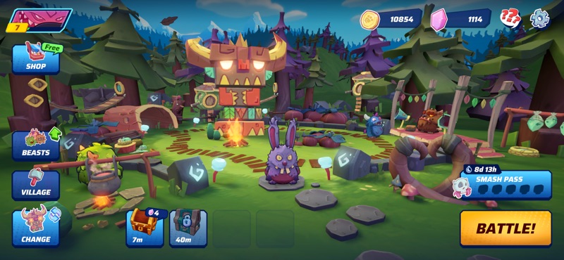 Beast Bumpers: PvP Arena Roll screenshot 11