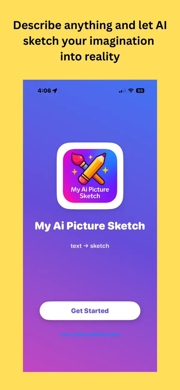 Screenshot #1 pour My Ai Picture Sketch