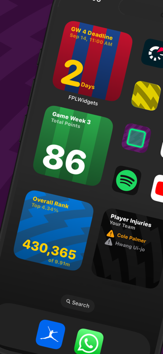 FPL Widgets Screenshot 1 of 5