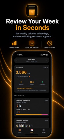 DrinkCal: Alcohol Calories screenshot