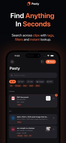 Pasty - Clipboard Manager Screenshot 2 of 9