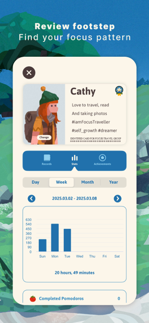 ‎Focus Traveller - Flow Timer Screenshot
