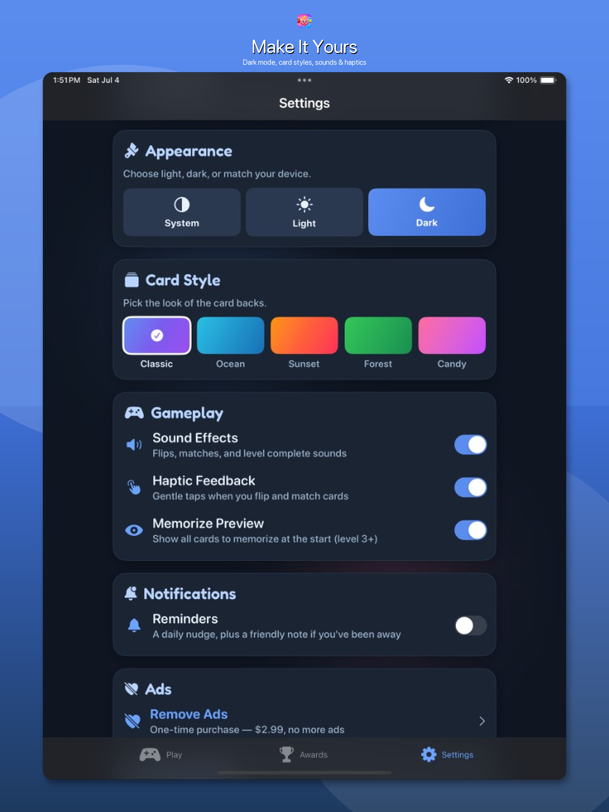 Tiny Genius Hub: Memory Match screenshot 9