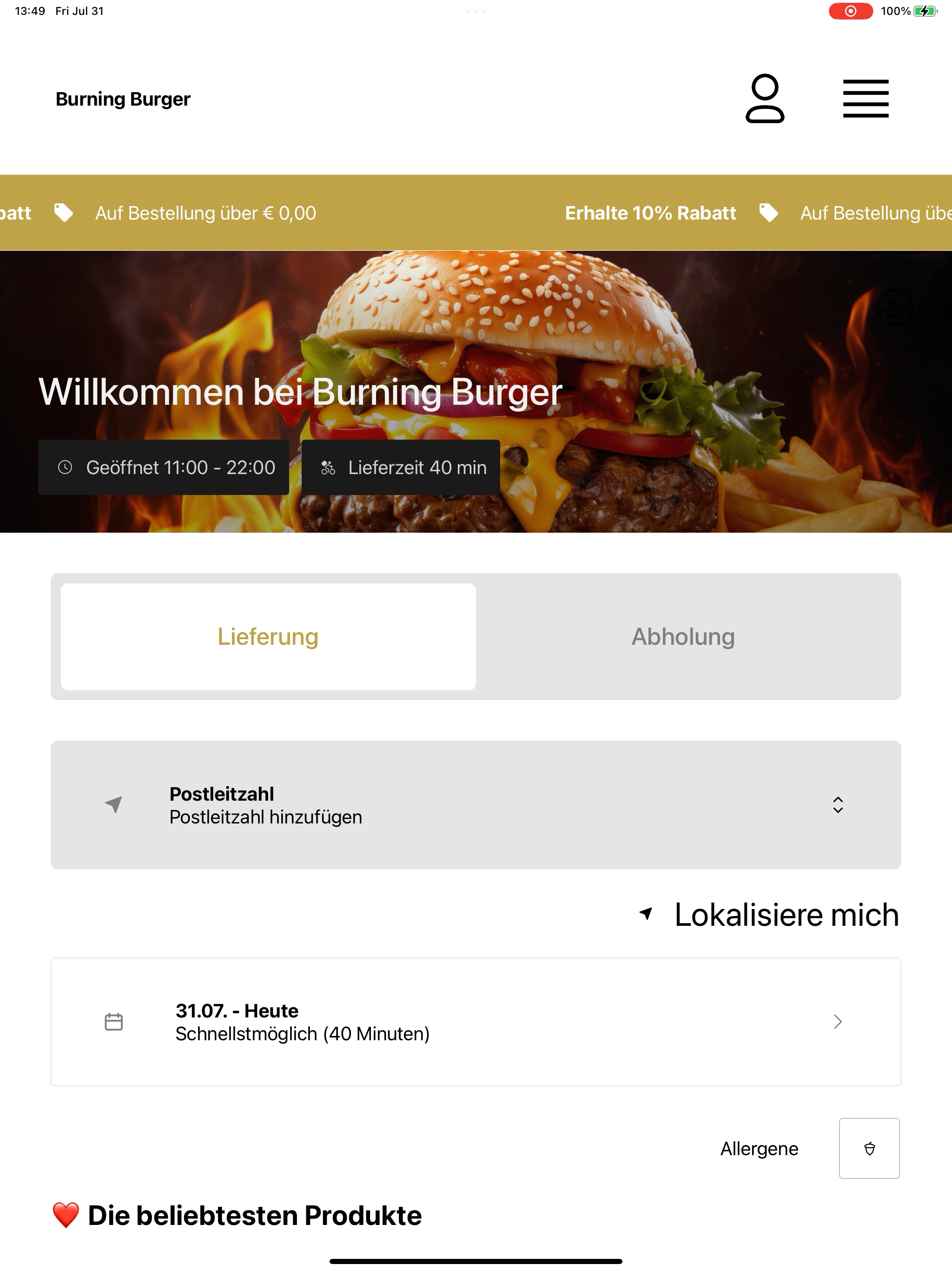 Burning Burger screenshot 10