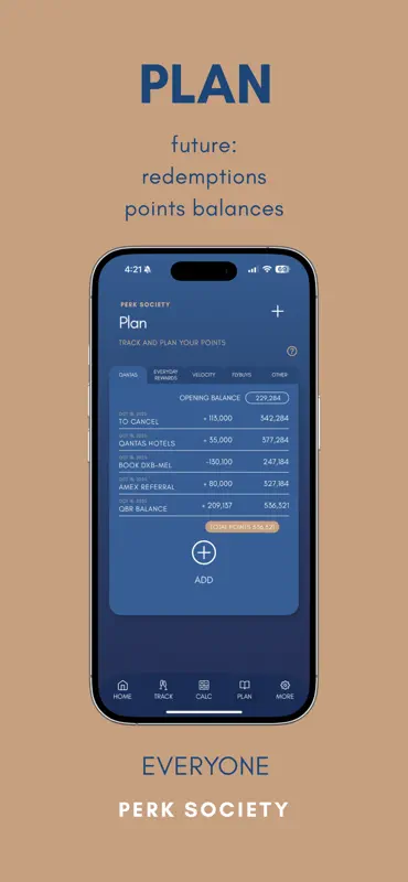 Perk Society: Points Tracker screenshot 6 of 8