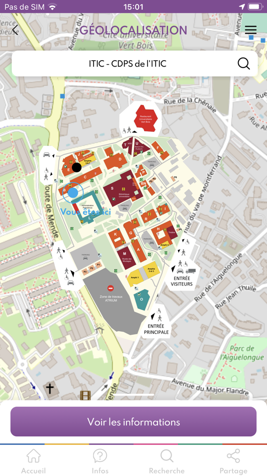 #4. MAP - Mon Assistant de Poche (iOS) 来自: UNIVERSITE PAUL VALERY MONTPELLIER III