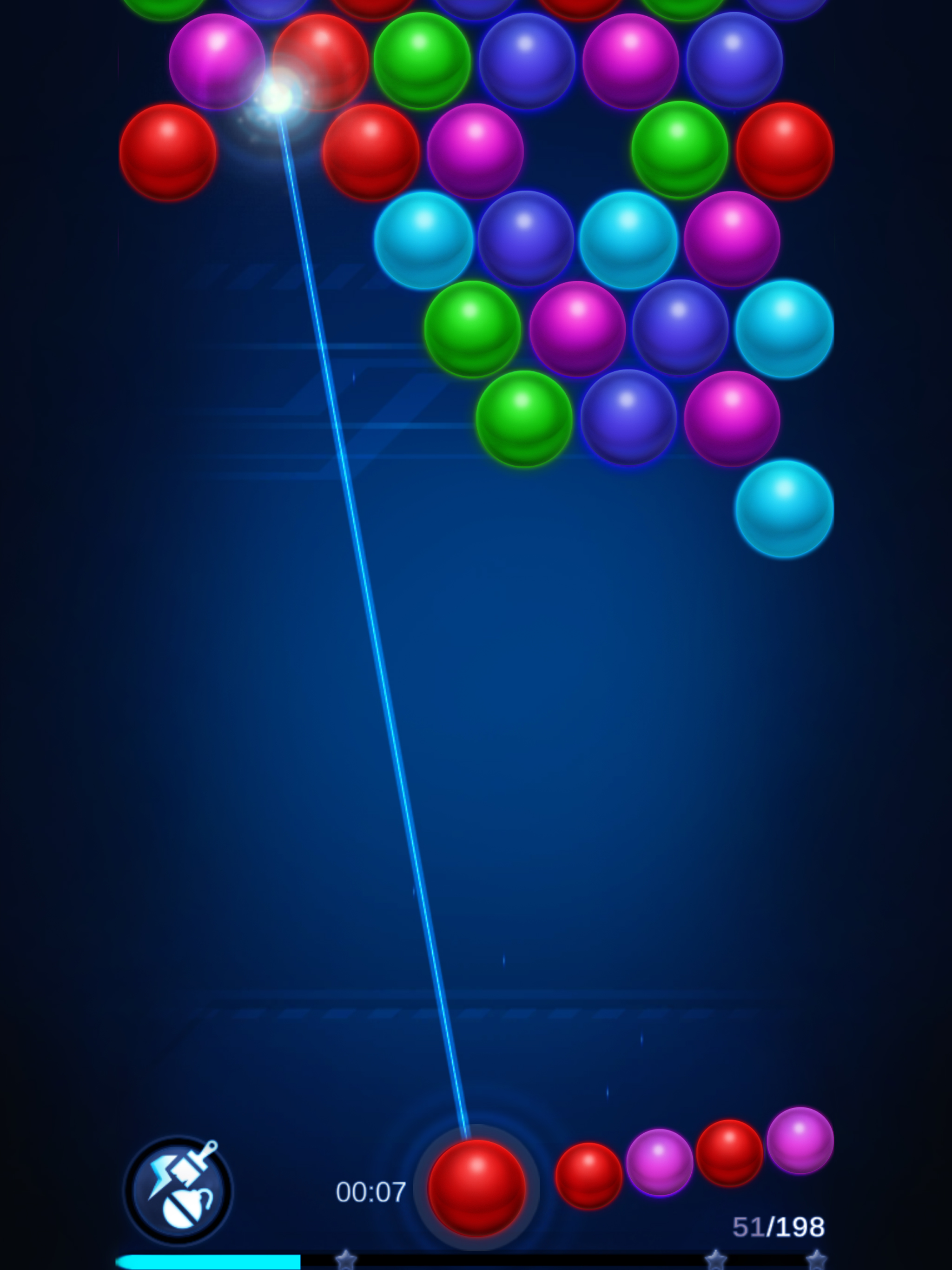 Bubble Shooter magnetic ball