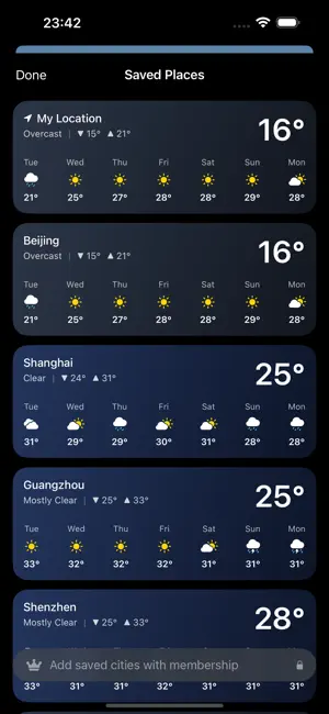 Veil Weather - Forecast screenshot 2