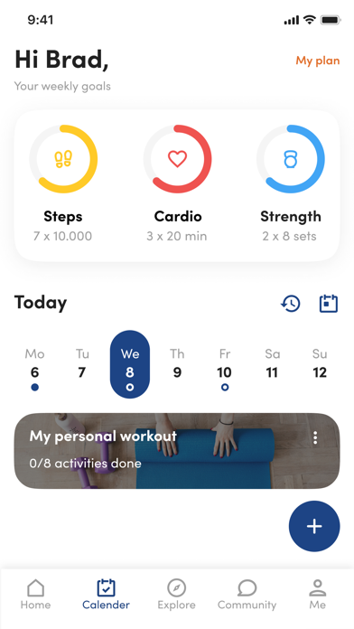MUMC+ sport en beweegt screenshot