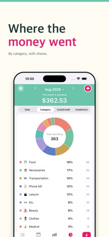 Hinakko: Expense Manager Screenshot 5 of 8