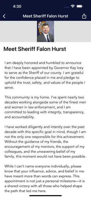 Calhoun Co Sheriff's Office screenshot 3