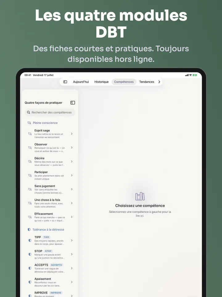 Skillwise sur iPad : capture d’écran 6 sur 7