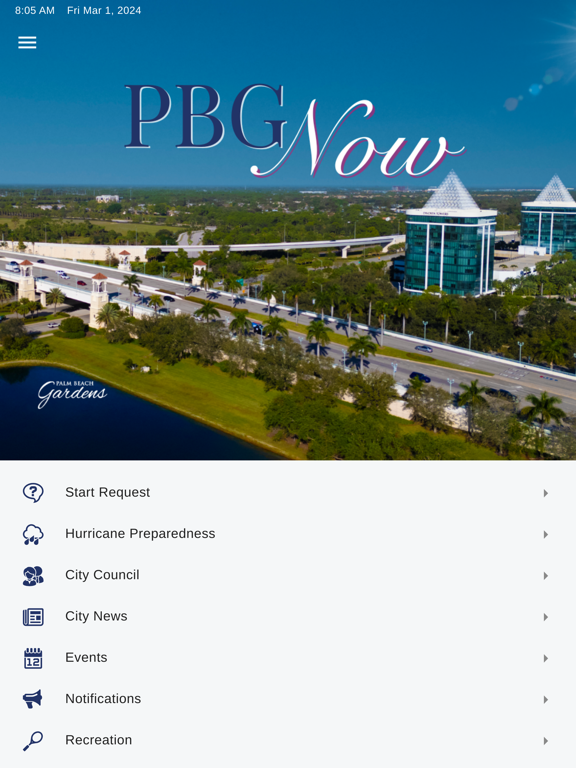 PBG Now iPad screenshot 1 - Utilities app