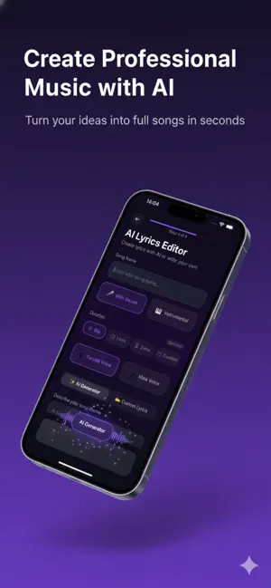 MelodyMaker - GenAI Song screenshot 1