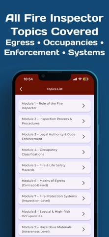 Fire Inspector Exam Prep 2026 Screenshot 7 of 10