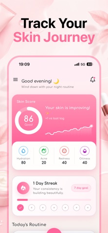 Skin Care Routine Tracker Screenshot 1 of 10