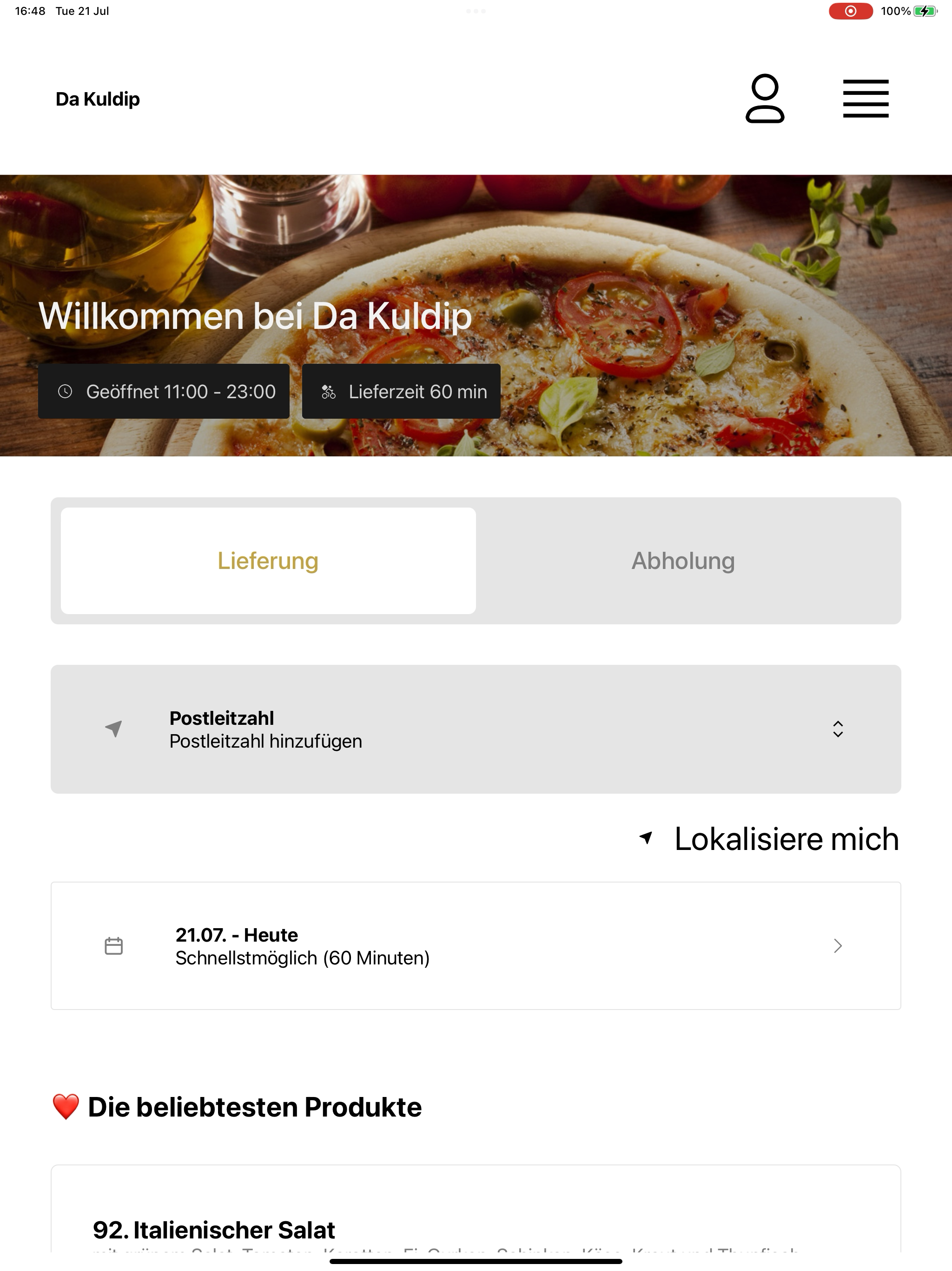 Da Kuldip Dieburg screenshot 8