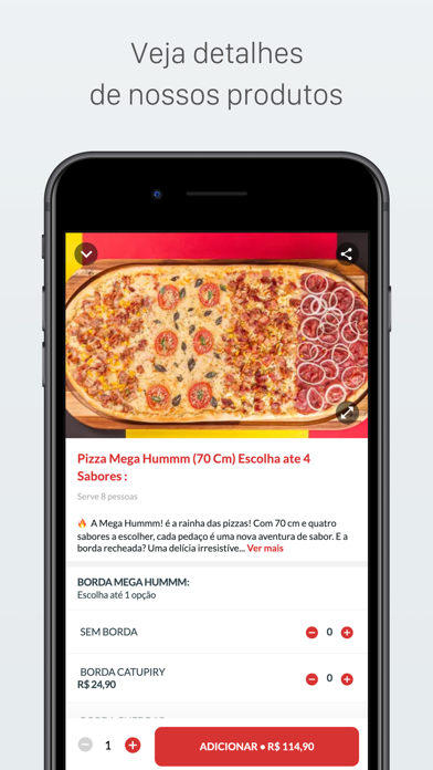 Hummm! Pizzas iPhone screenshot 3