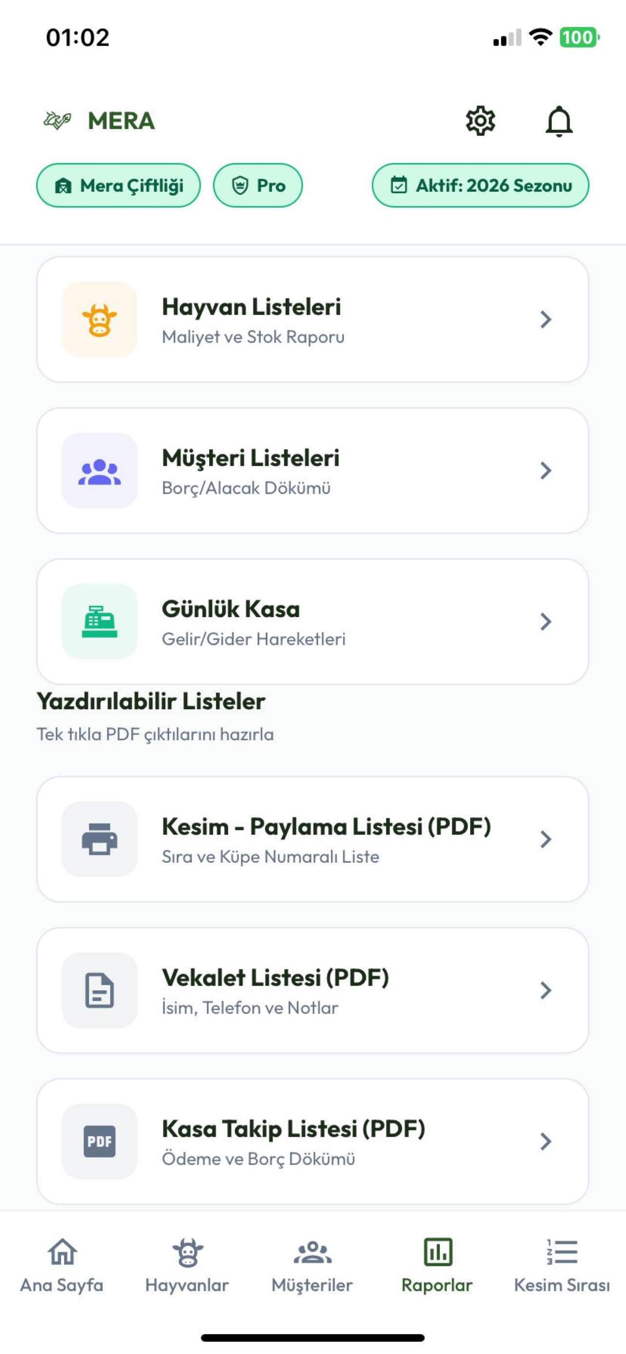 Mera - Kurban Yönetim