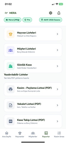 Mera - Kurban Yönetim screenshot