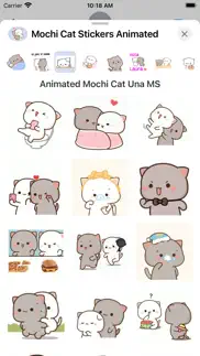 mochi cat stickers animated iphone screenshot 2