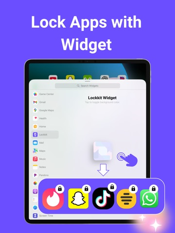 App Lock & Block App - Lockkit iPad screenshot