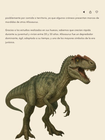 Animapedia: Extinct Animals iPad screenshot