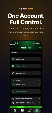 Premium VPN - ASMO360 VPN Screenshot 5 of 6