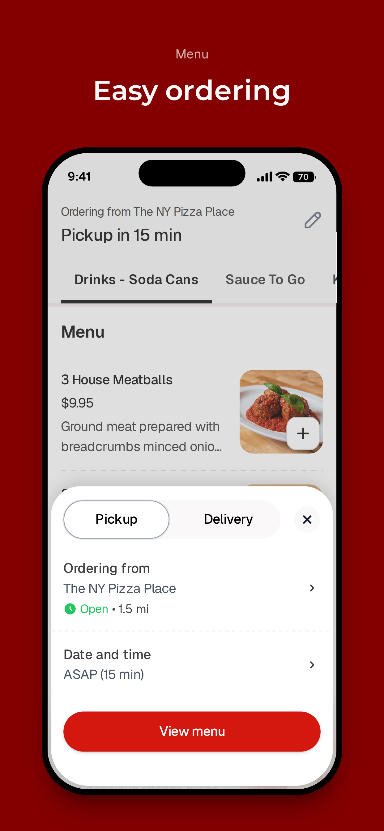 The NY Pizza Place screenshot 3