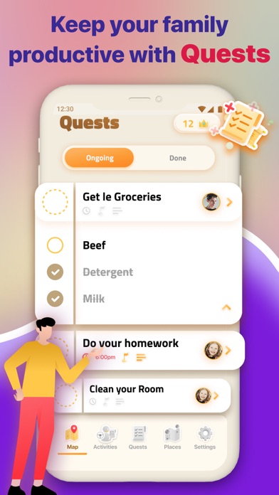 Family Quest: Fun Task & GPS Screenshot