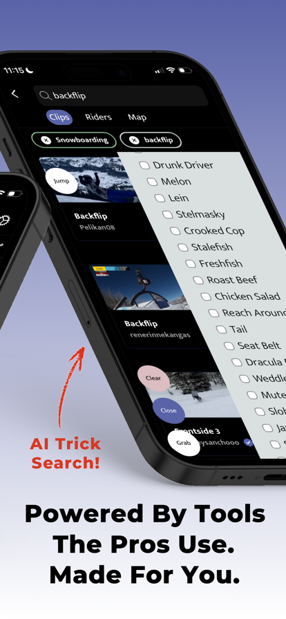 Ecliptic - Ski & Snowboard App Screenshots