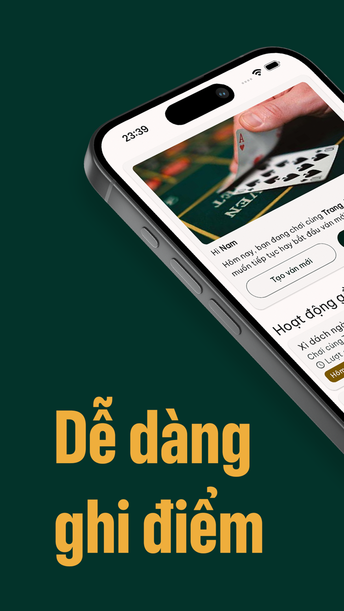 Ghi điểm Xì Dách