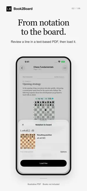 Book2Board: Chess Book Study screenshot 2
