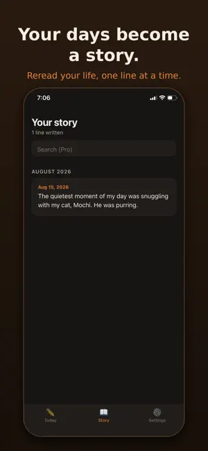 One Line a Day: 5 Year Diary screenshot 2