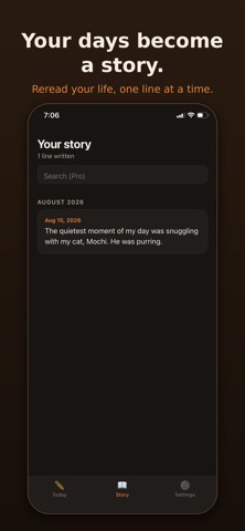 One Line a Day: 5 Year Diary Screenshot 2 of 4
