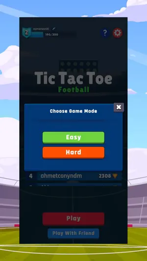 Tic Tac Toe - Football screenshot 2