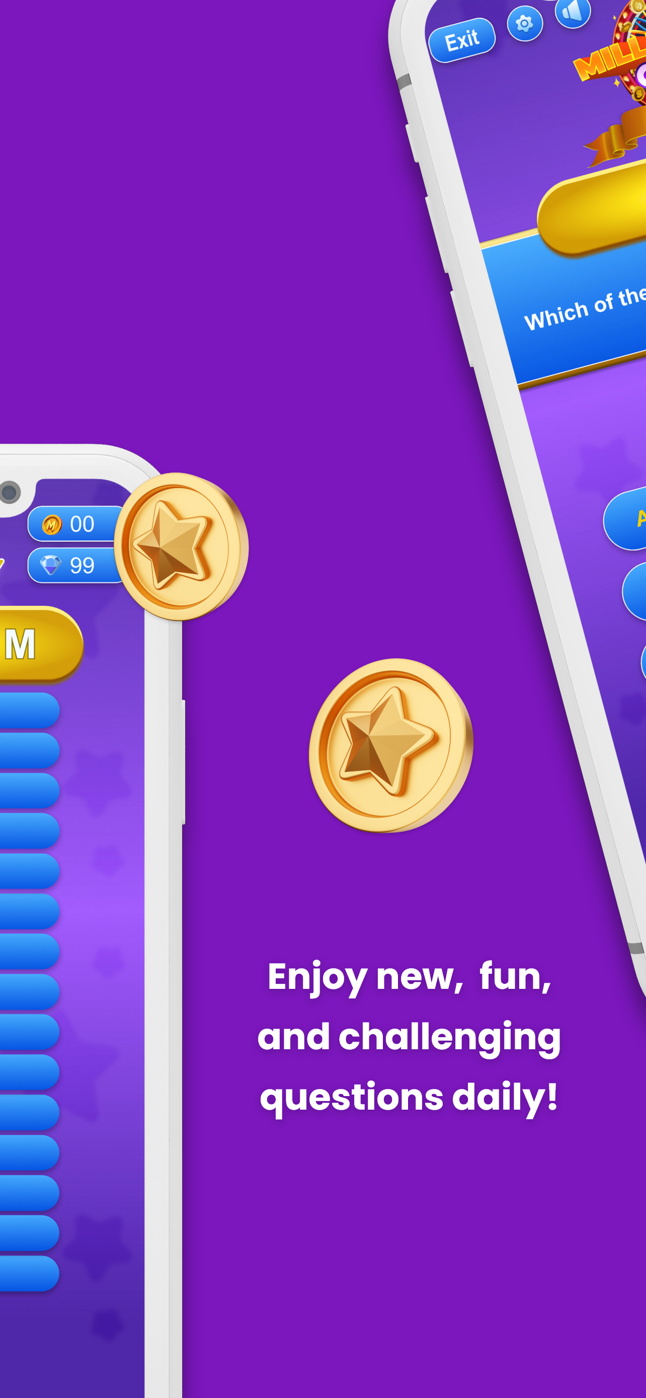 Millionaire Trivia App