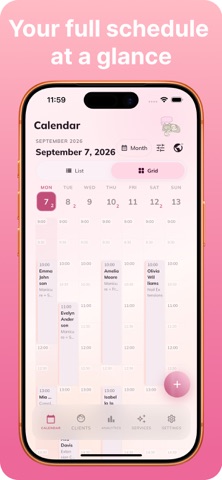 BeautyFlow CRM: Appointments Screenshot 6 of 10