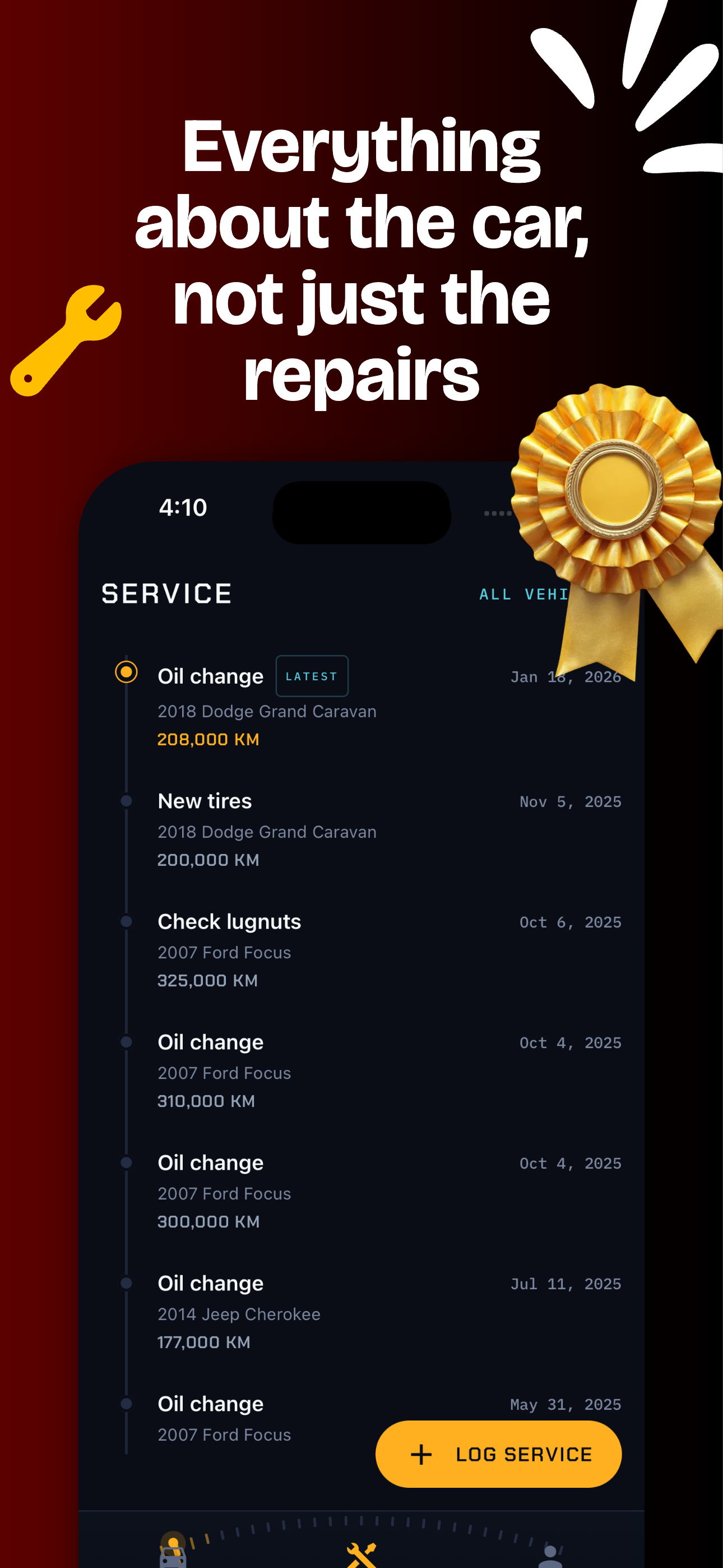 MyCar Service Logs screenshot 5