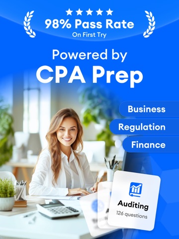 CPA Test Prep 2026 iPad screenshot