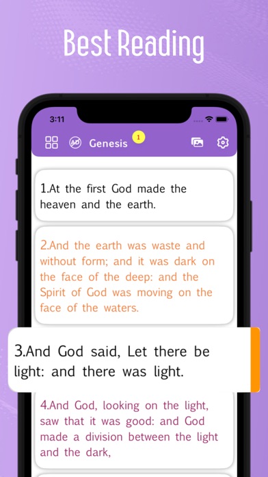 Screenshot #2 pour Simple English Bible (SEB)