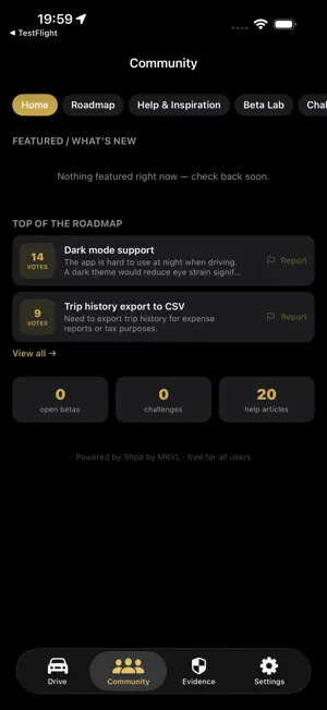Hawk: Dashcam & Drive Recorder screenshot 4