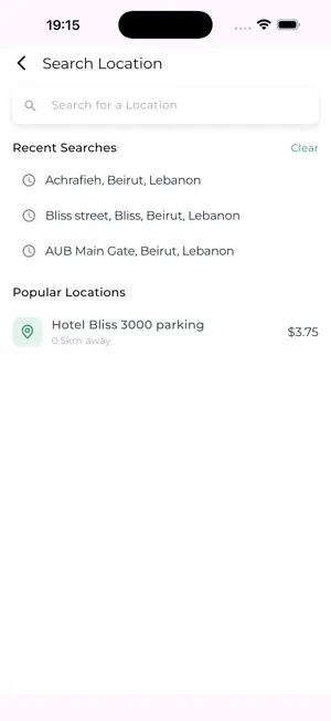 Gopark App screenshot 4
