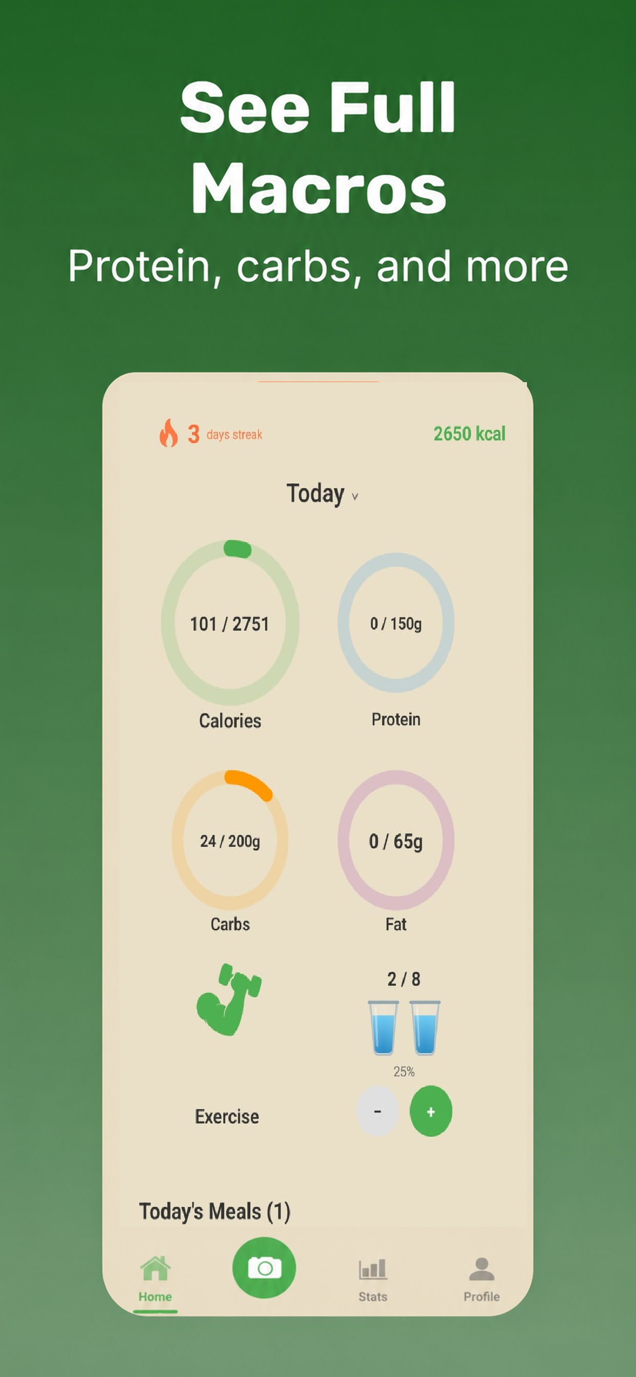 Meal Break-Calorie Tracker screenshot 2