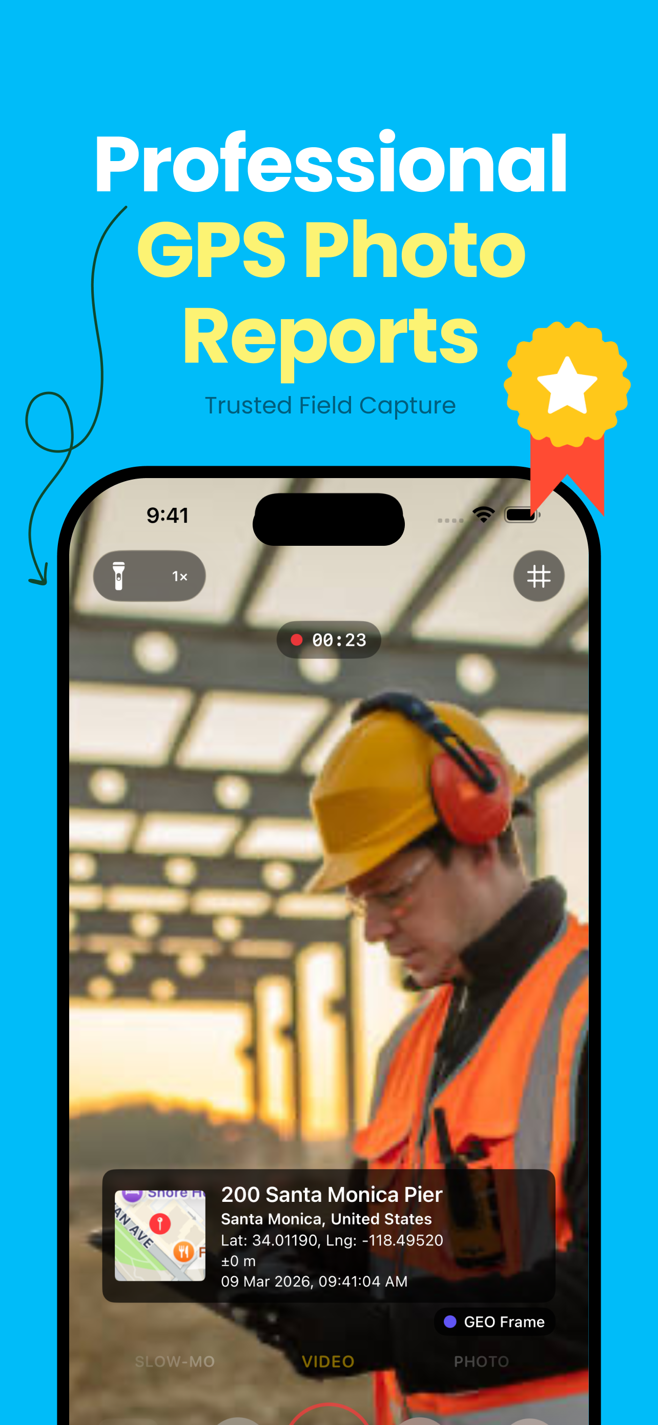 GPS Map Camera – GeoFrame screenshot 2