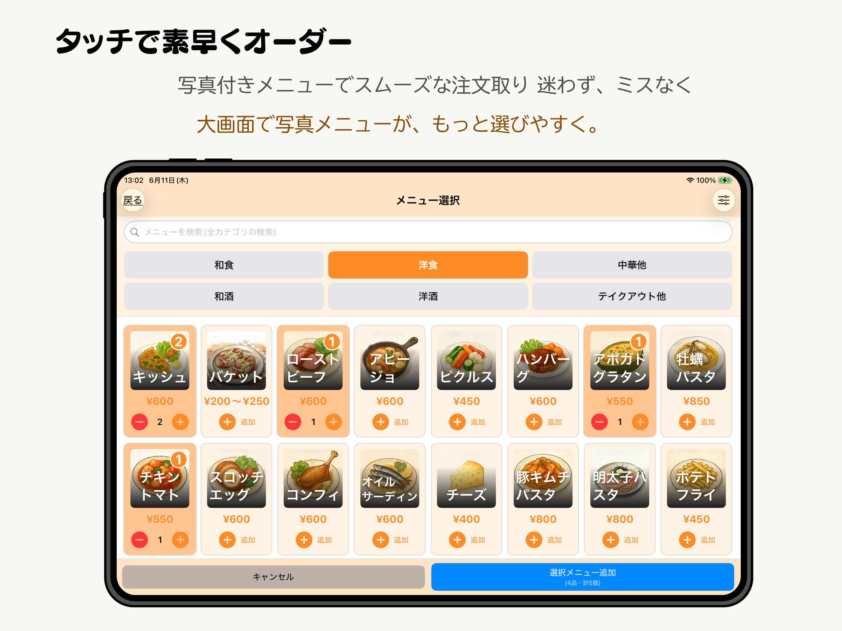 お店の相棒