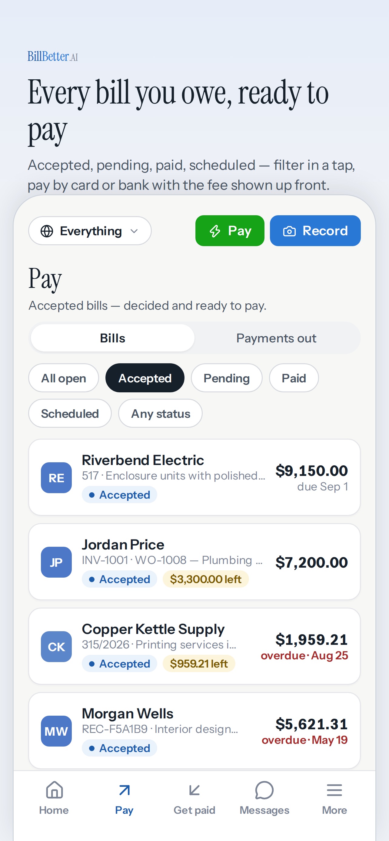 Screenshot 2 of BillBetter.AI