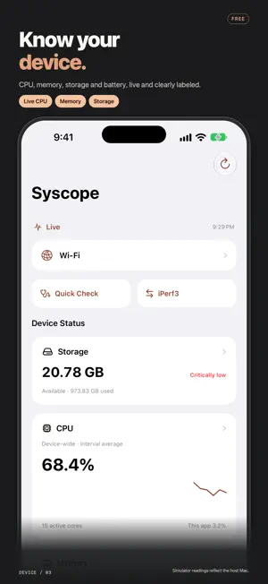 Syscope screenshot 3