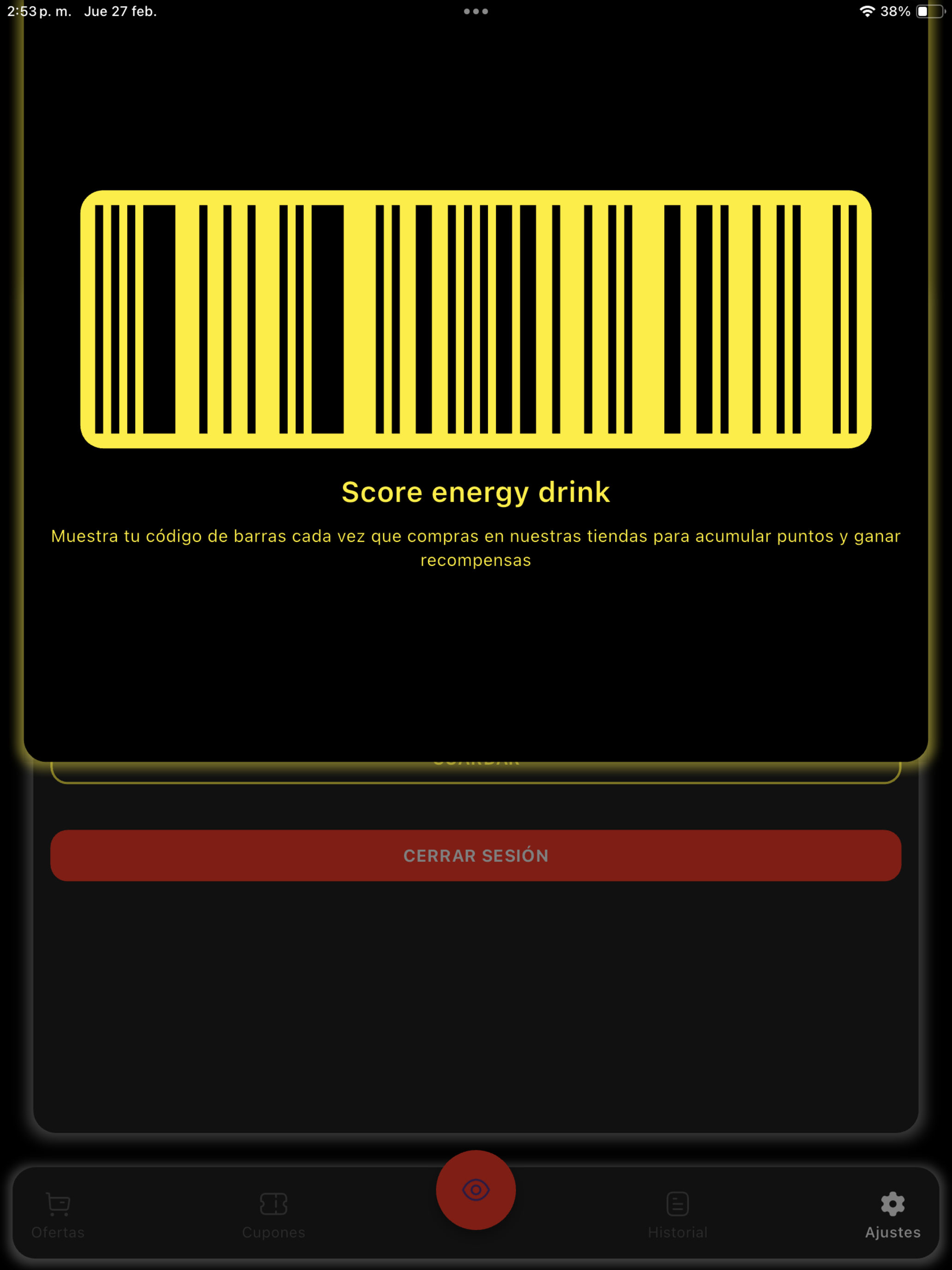 Score Energy Drink